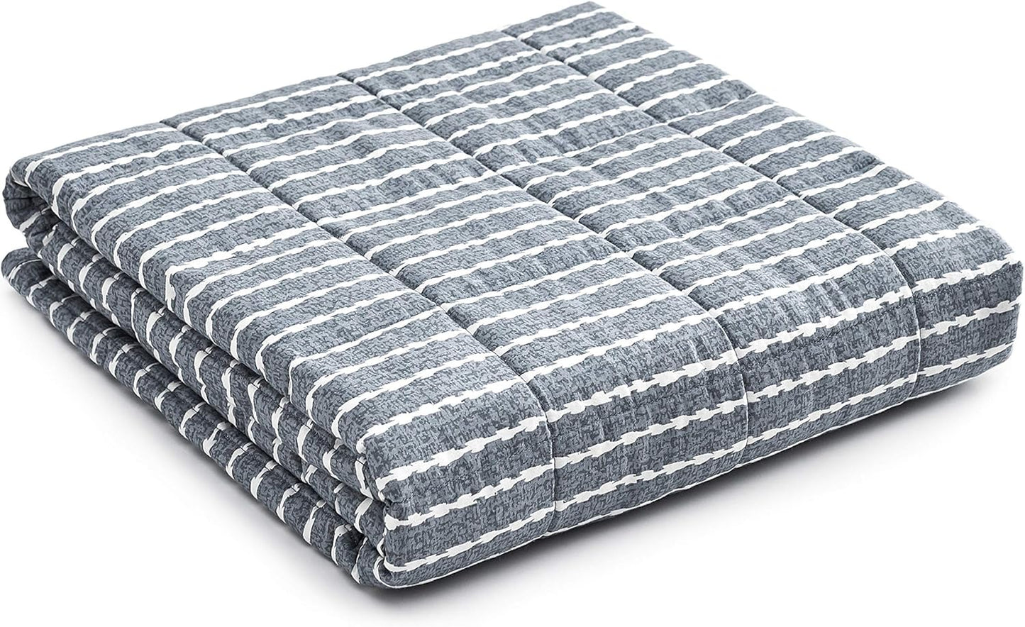 YnM Weighted Blanket 48ft'x72ft' 12lbs for Comfort and Relaxation