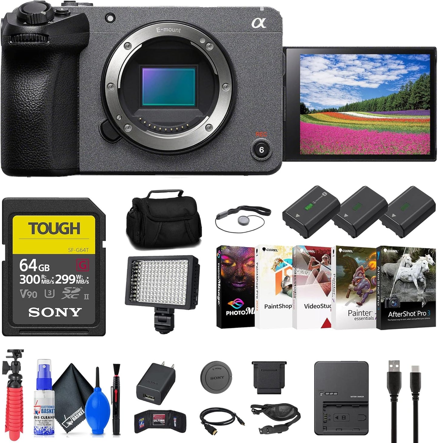 Sony FX30 Digital Cinema Camera Bundle for Aspiring Filmmakers