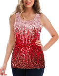 Trendy MANER Sequin Tops for Women in Sizes XS to 3XL