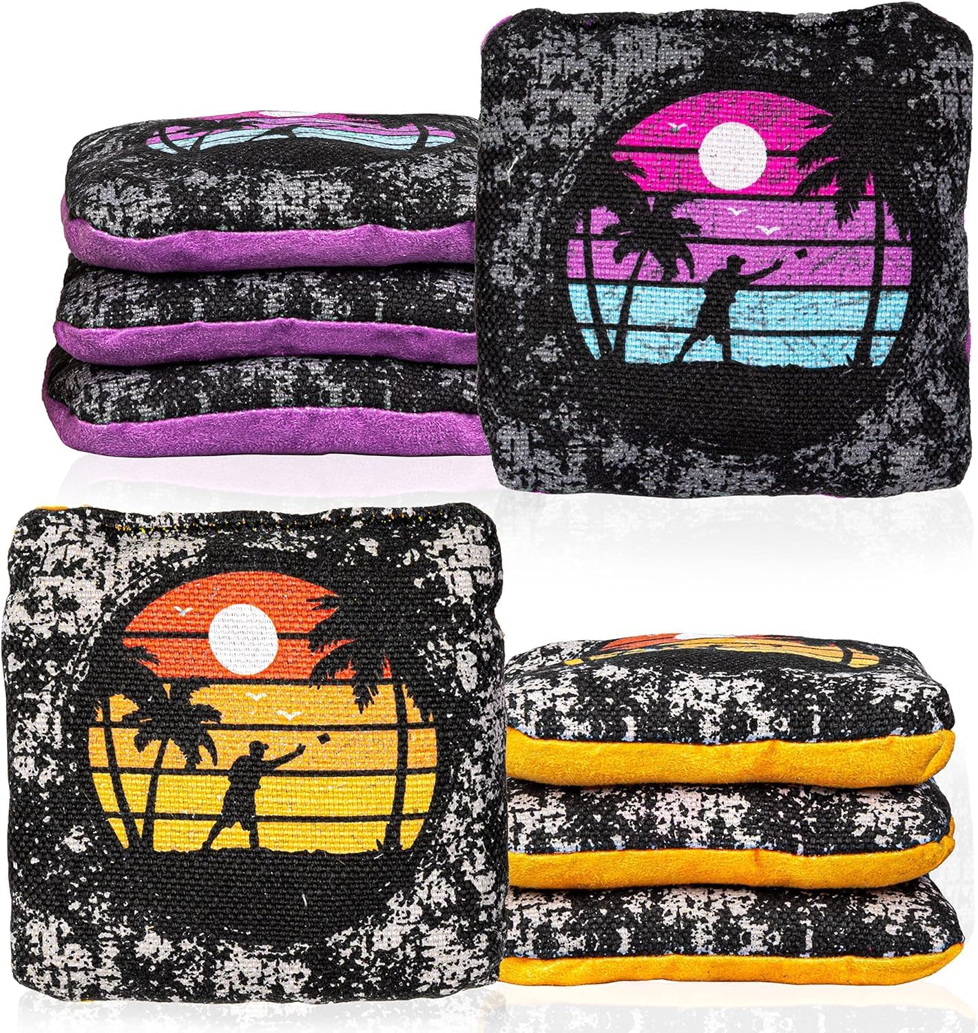 Tournament Series Cornhole Bags - Pro Style Slick and Sticky
