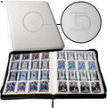 TopDeck TCG Binder - White 16 Pocket Side Loading Card Binder