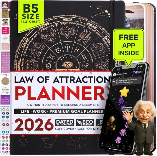 2026 Planner Weekly and Monthly for Productivity & Goals
