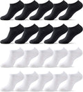 MONFOOT Thin Cotton Low Cut Ankle Socks Multipack - Slim, Breathable