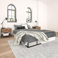 Box Spring King 7 in High Metal Box Spring King Size - Quiet, Heavy