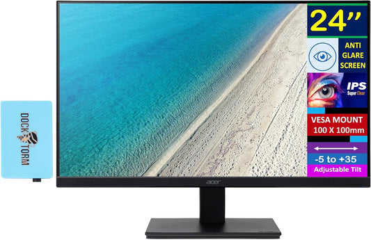 Acer 24 FHD IPS Monitor with Anti-Glare and Adaptive Sync