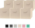 Pomatree 12x12x12 in Storage Cubes 6 Pack - Foldable Fabric Bins