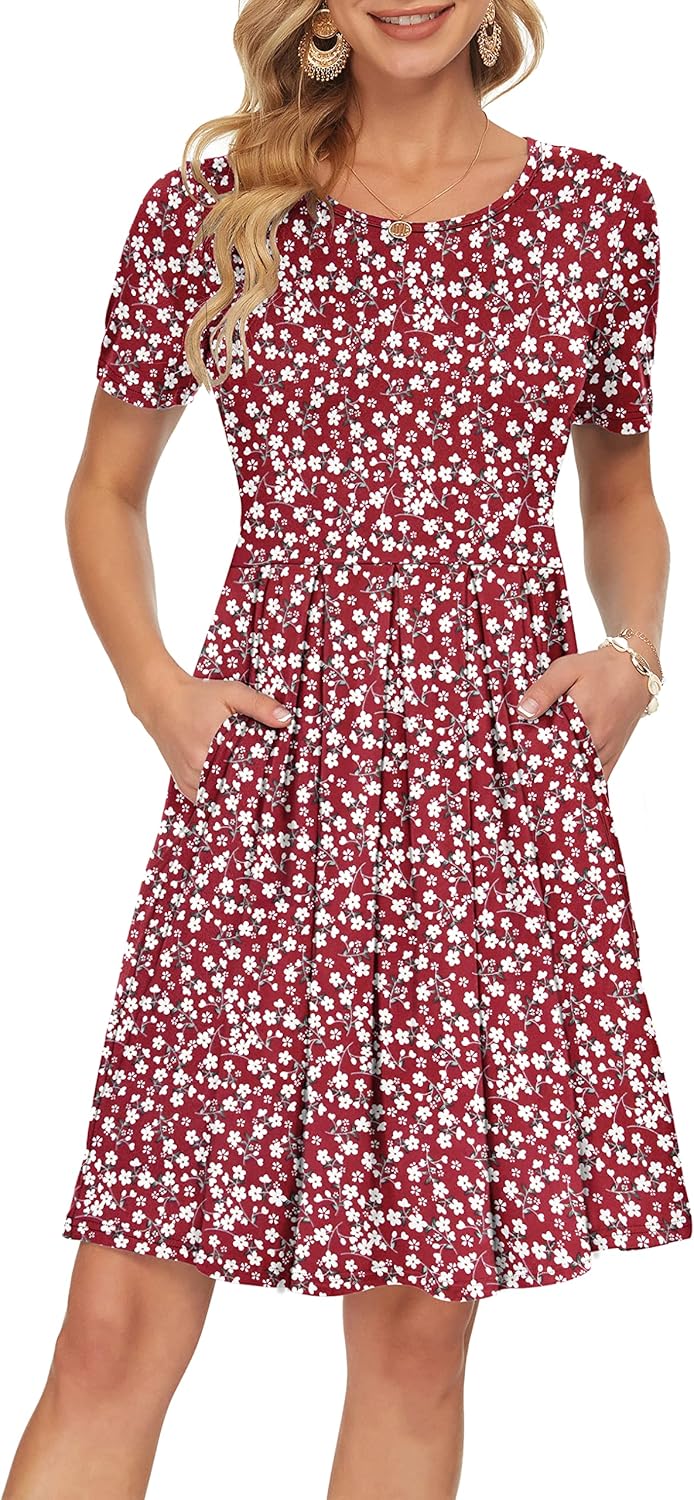 AUSELILY Women's Summer Dress with Pockets for Every Occasion