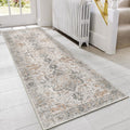GENIMO Runner Rug 2x8 Non Slip Vintage Hallway Runner Rug - Low Pile