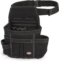 Dickies 8-Pocket Tool Belt Utility Pouch - Durable Canvas Organizer