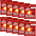 GHS Boomers GB8 1/2 Nickel Plated Steel Strings - Bright, Durable Tone