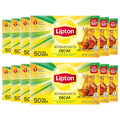 Lipton Decaf Black Tea Bags 600 Count - Smooth Caffeine Free Brew