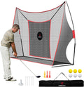 Golf Practice Net - Heavy Duty Driving Range Net with Target