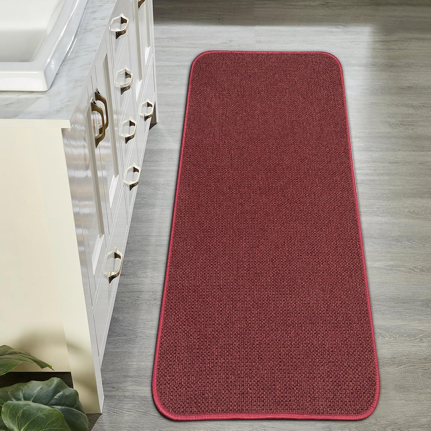 Ultra Thin Bath Mat for Bathroom, Quick Dry Non-Slip Rug