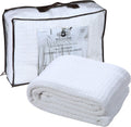 Combed Cotton Blanket California King Size 102 x 108 in - Soft All