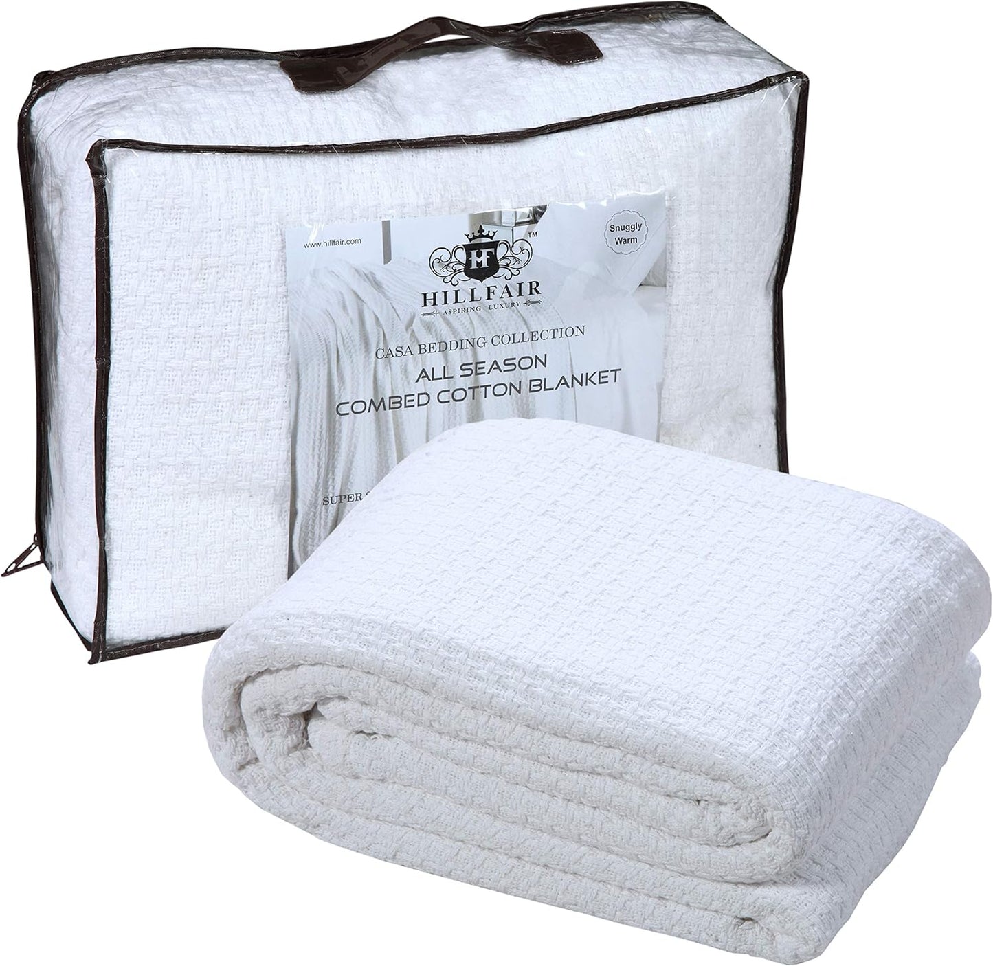 Combed Cotton Blanket California King Size for All Seasons