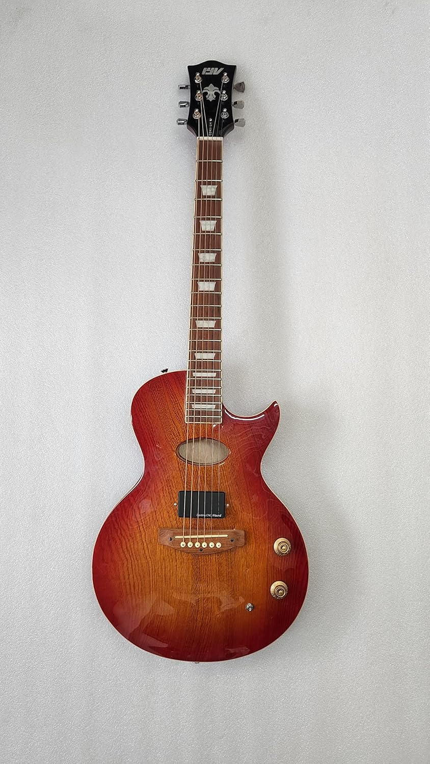 IYV 6 String Acoustic-Electric Guitar in Honey Sunburst Finish