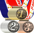 Award Medals for 1st 2nd 3rd Place Trophies in Sports Events