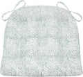 Tibet Spa Dining Chair Pad with Ties - Medium 18 in Cushion