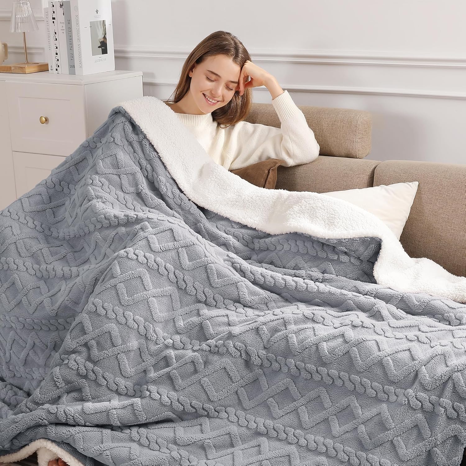 Electric Blanket Twin Heated Blanket for Cozy Warmth and Comfort