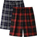 BAMBOO COOL Men's Pajama Bottoms Plaid Sleep Pants