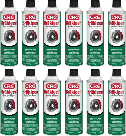 CRC Brakleen Non-Chlorinated Brake Parts Cleaner - 14 oz Pack