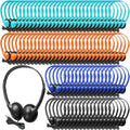 Hoteam 100 Pack Headphones for Classroom Bulk Students - Colorful Bulk