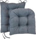 Twillo Bluestone Rocking Chair Cushion Set - Non-Slip 2-Piece