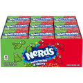 Nerds Candy Watermelon & Wild Cherry Treat-Size Boxes (Pack of 36)