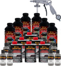 Custom Coat Dove Gray 1.5 Gallon Urethane Spray-On Truck Bed Liner Kit