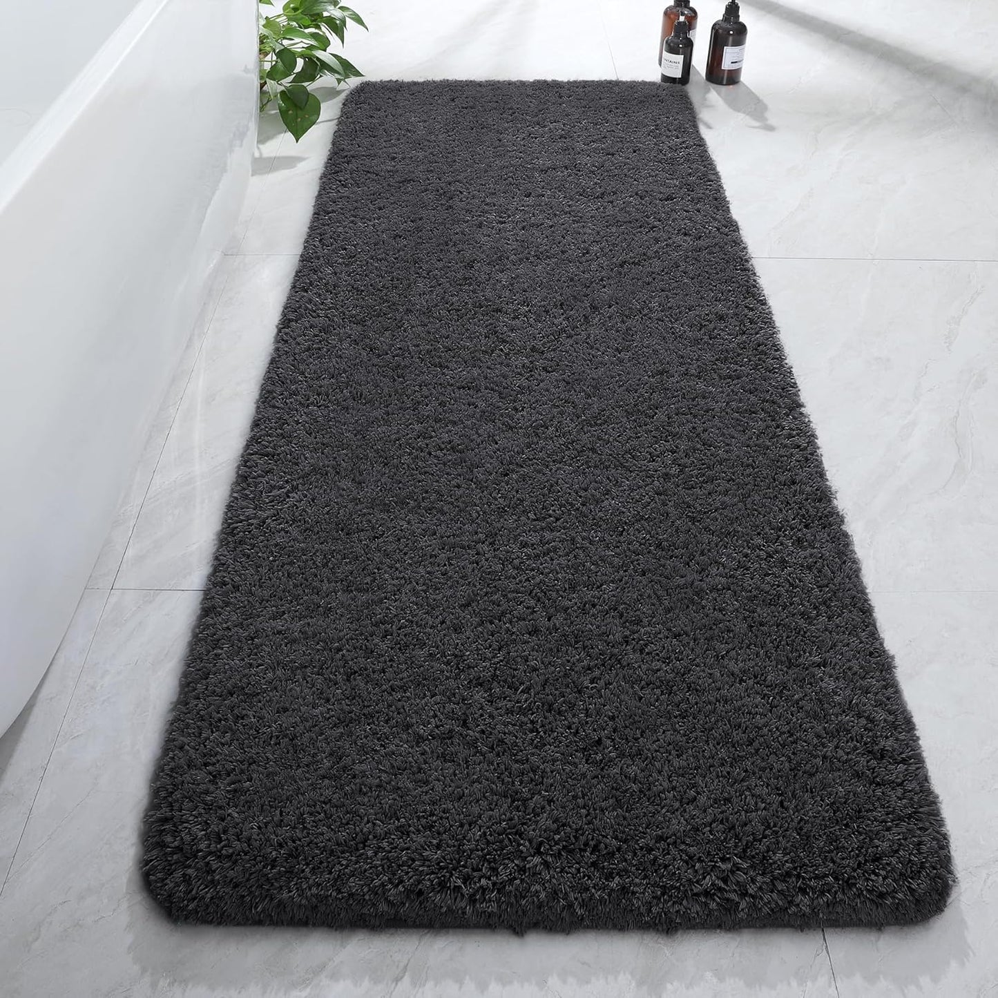 AROGAN Luxury Long Bathroom Runner Rug for Soft Comfort