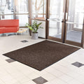 Entrance Floor Mat 35in x 59in Brown - Heavy Duty Absorbent Mat