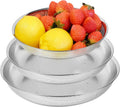 Premium 18/8 304 Stainless Steel Small Colander Set of 3