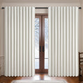 Butter Cream Extra Wide 70 in x 90 in Blackout Curtains - Full