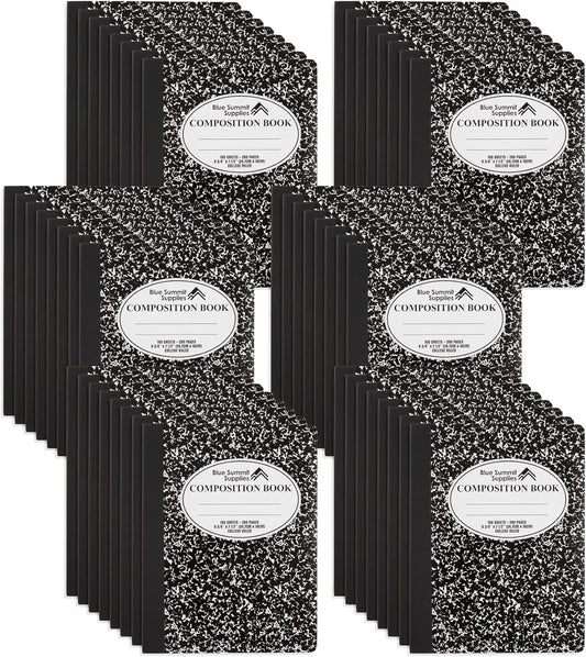 Blue Summit College Ruled Notebook Bulk Pack for Students