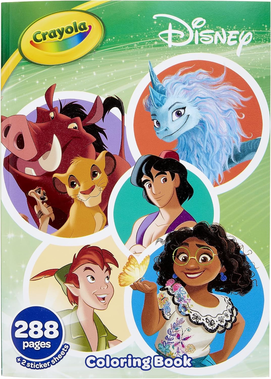 Crayola Disney Coloring Book (288pgs) for Kids, Disney Toys & Gifts