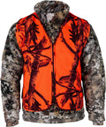 Orange Safety Vest for Men - High Visibility Waterproof Hunting Vest
