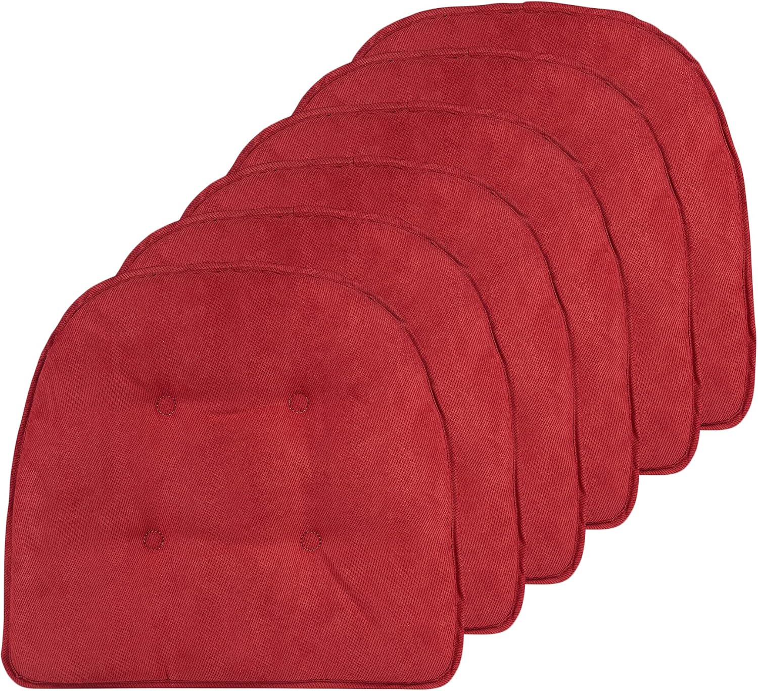 Klear Vu Omega Non-Slip Chair Cushions for Dining Room Comfort
