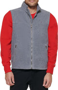 Tommy Hilfiger mens Lightweight Polar Fleece Vest - Warm Everyday