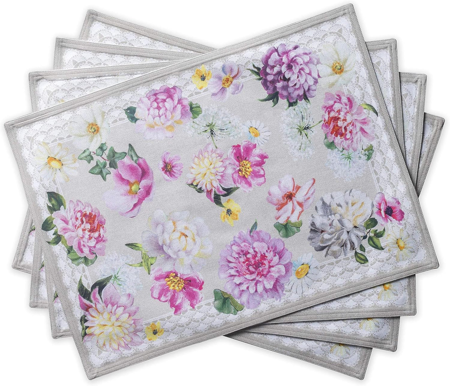 Maison d' Hermine Cotton Placemats for Elegant Dining Setup