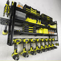 Power Tool Organizer 8-Drill Wall Mount - Heavy Duty Garage Rack