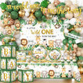 Safari Baby Shower Decorations 262pcs Wild Jungle Set - Complete Party