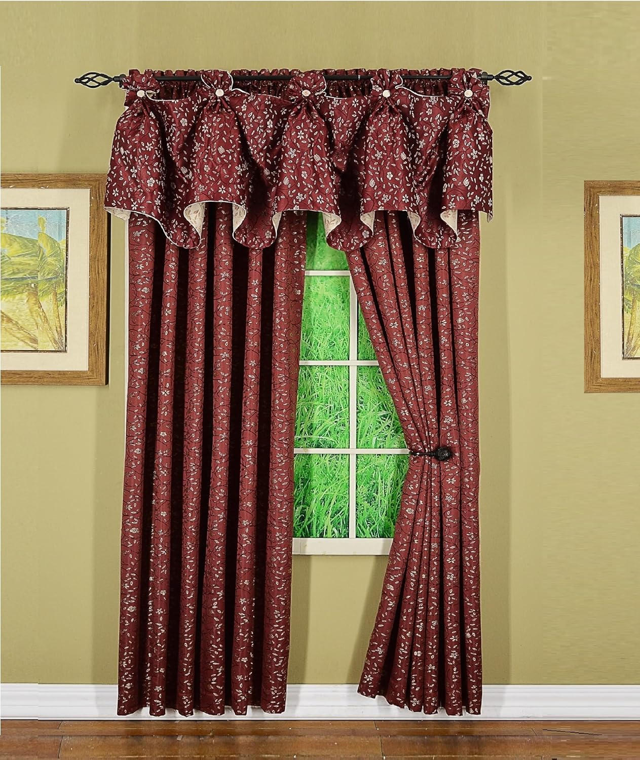 Burgundy Blackout Curtain: Instantly Transform Your Space!