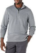 Cozy Men's Quarter-Zip Fleece Sweatshirt