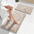 Yimobra Bathroom Rug Set 2 Piece - Luxury Shaggy Bath Mats for Comfort