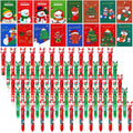 Tenceur Christmas Mini Notebooks and 10-in-1 Ballpoint Pens Set - Bulk