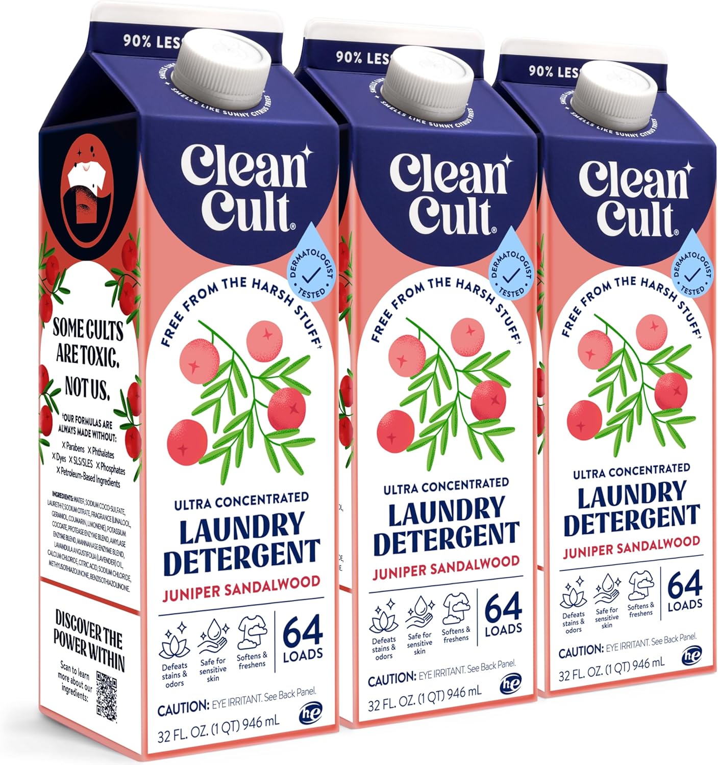 Ultra Concentrated Liquid Laundry Detergent for Clean Clothes