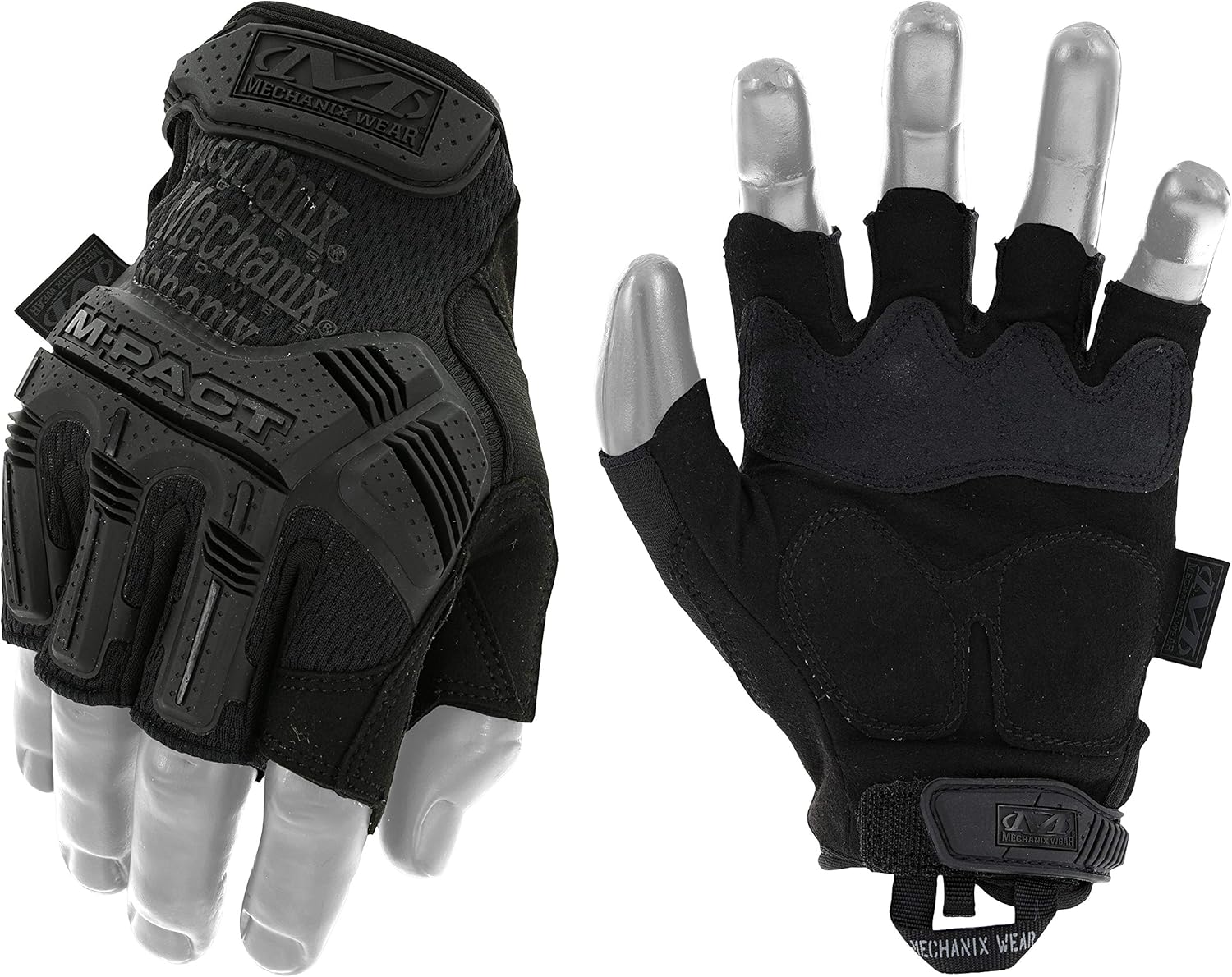 Mechanix Wear M-Pact Fingerless Tactical Gloves for Impact Protection