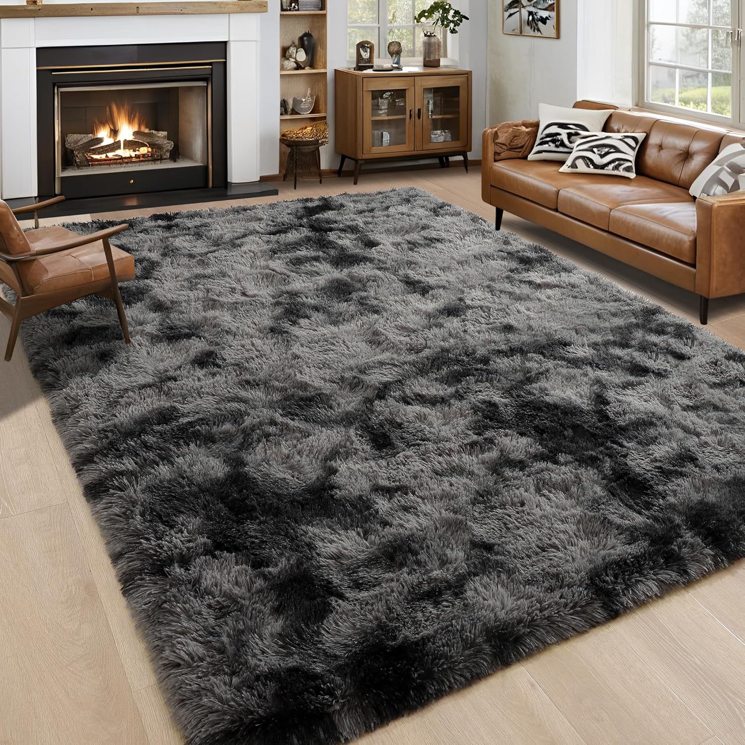 Noahas Fluffy 4x6 Area Rugs for Bedroom and Living Room