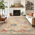 Bavni 6x9 Area Rugs for Living Room, Vintage Chenille Carpet