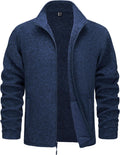 TACVASEN Men's Fleece Jacket Full Zip Lightweight - Warm & Soft Coats
